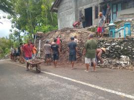 FPRB bantu Warga korban Tanah longsor di Sumuran