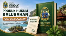 Peraturan Kalurahan Kemadang Tahun 2025